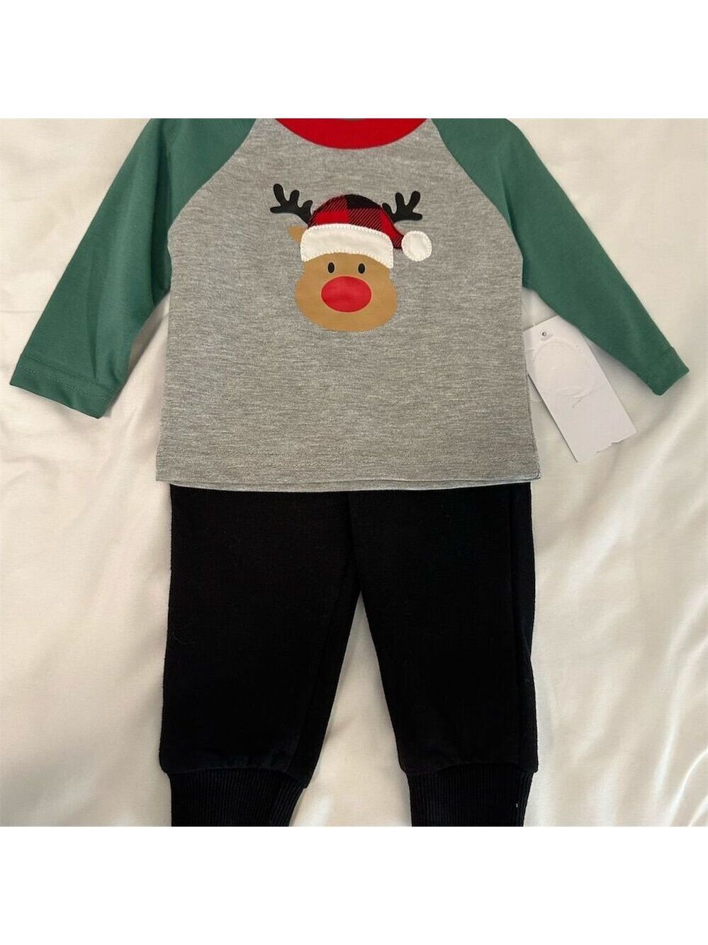 Baby Essentials Newborn Reindeer Christmas 2 Pc Multicolor